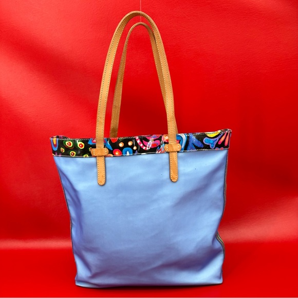 Consuela Bags Consuela Austin Sophie Blue Floral Large Tote Bag